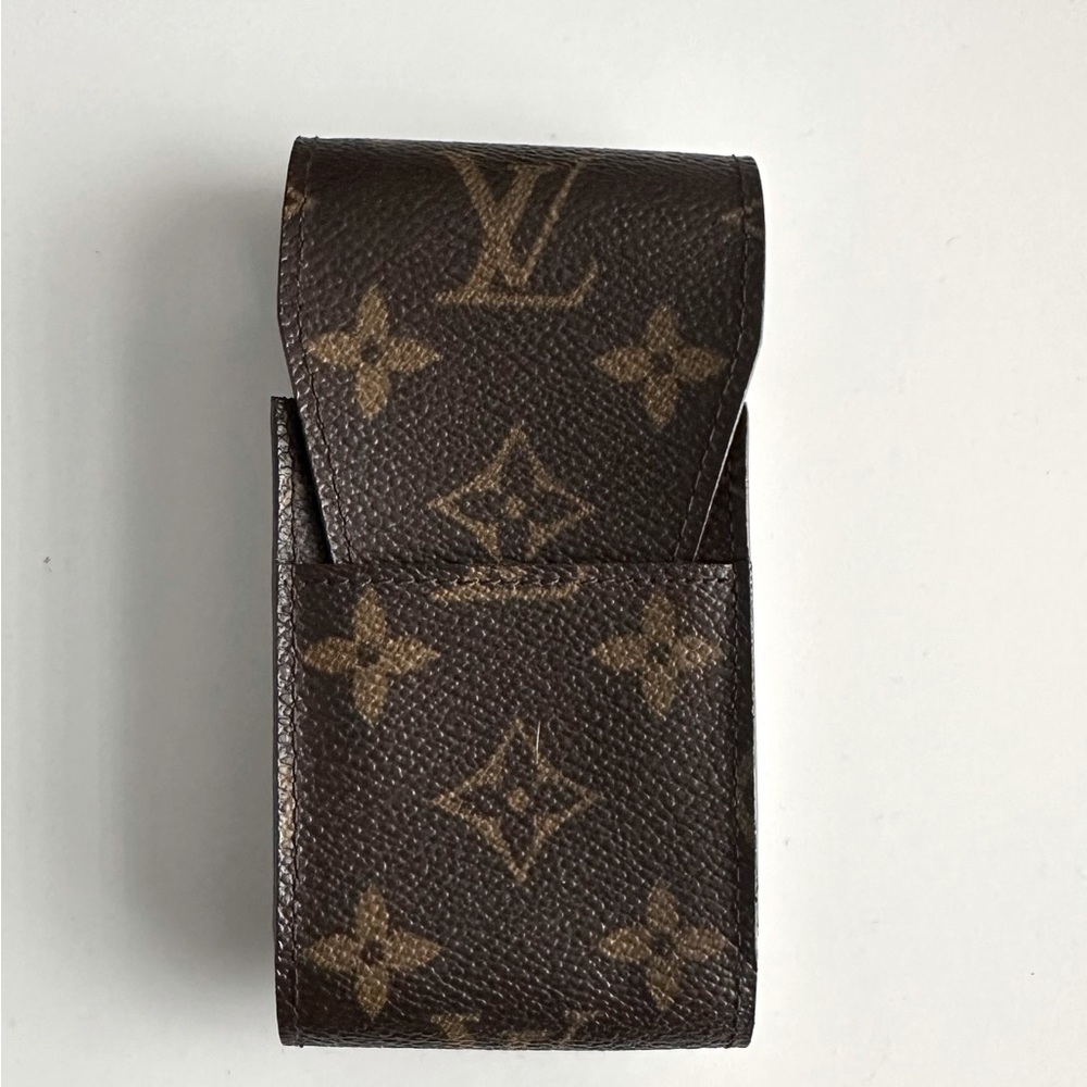Auth LOUIS VUITTON Etui Cigarette Monogram Accessory Case
